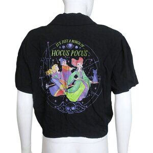 Hocus Pocus Tie Front Shirt Her Universe Sanderson Sisters Halloween Women's XXL